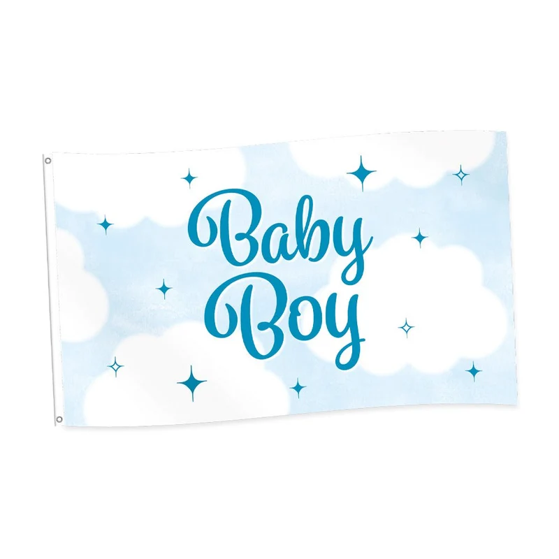 Blauwe Vlag Baby Boy 1,5m
