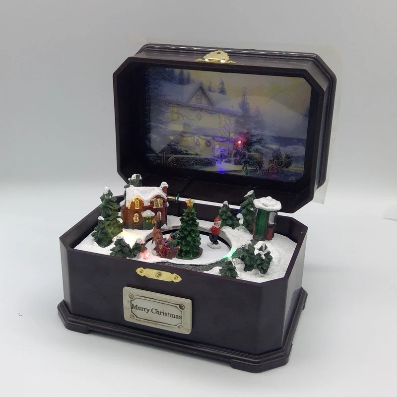 Muziekbox met Kerstboom