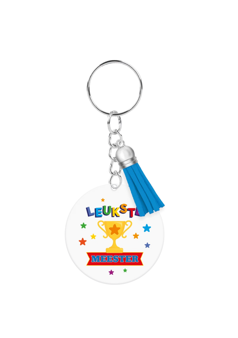 Sleutelhanger Leukste Meester