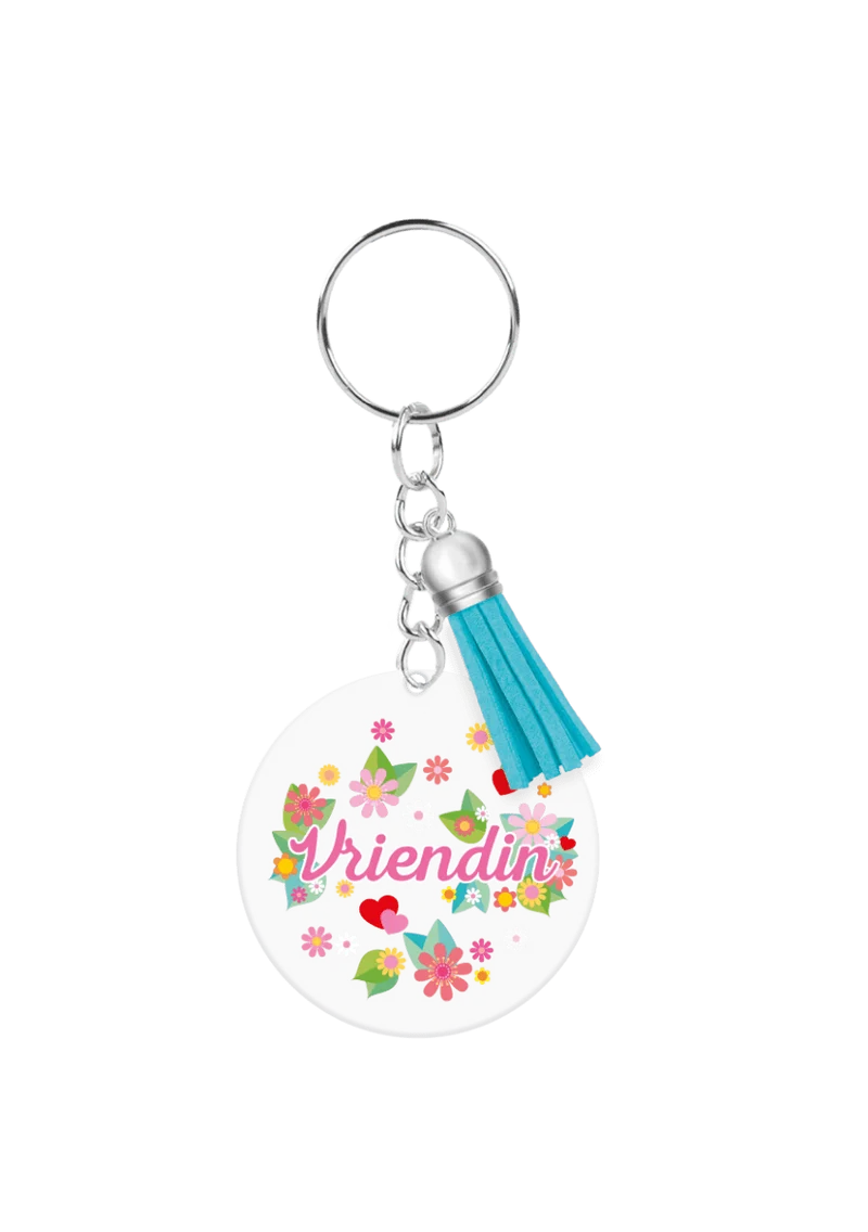 Acryl sleutelhanger Vriendin