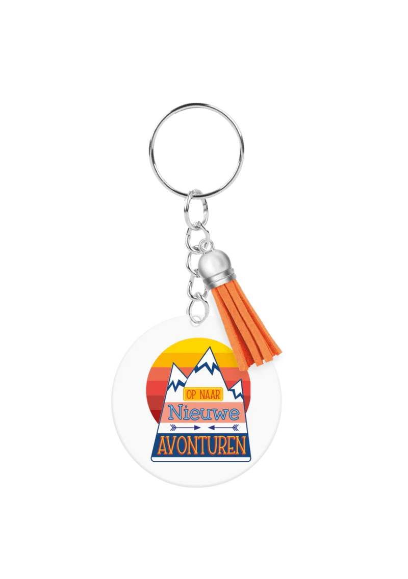 Acryl sleutelhanger Nieuwe avonturen