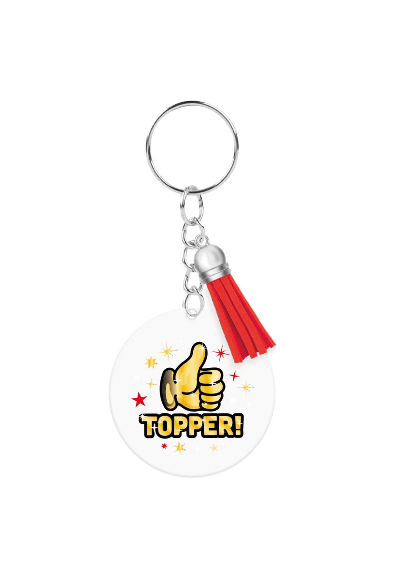 Acryl sleutelhanger Topper