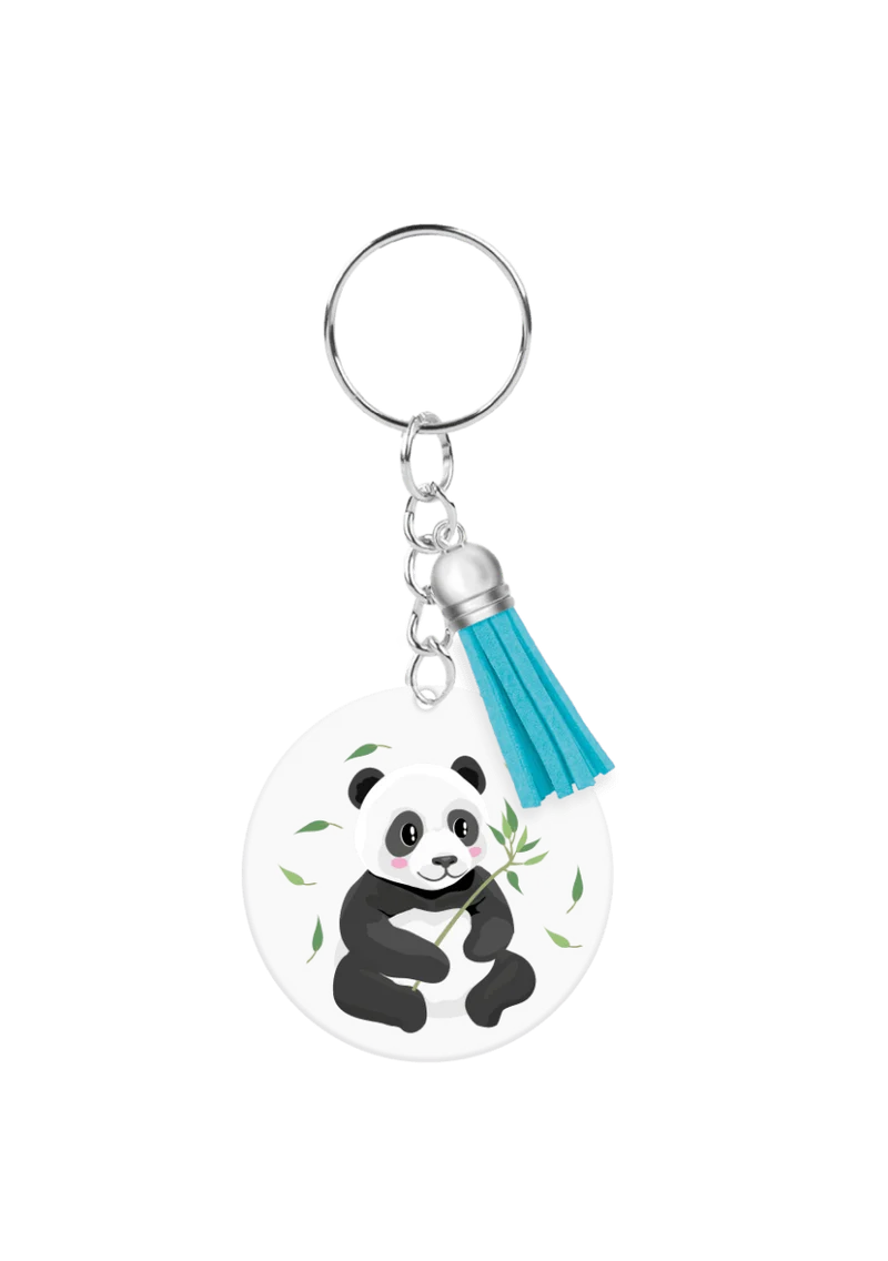Acryl sleutelhanger Panda