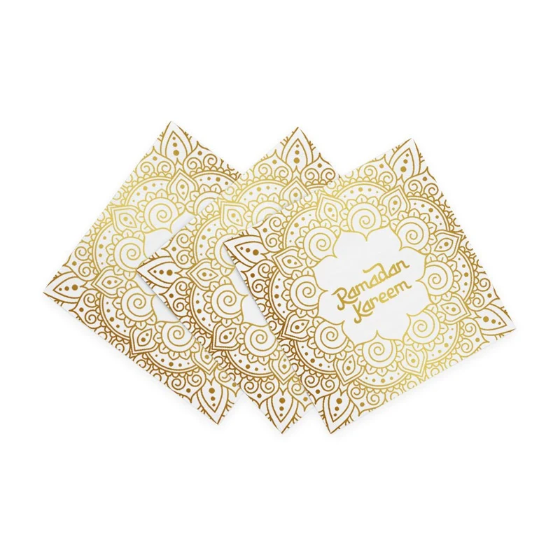 Servetten Ramadan Kareem 33cm 20st