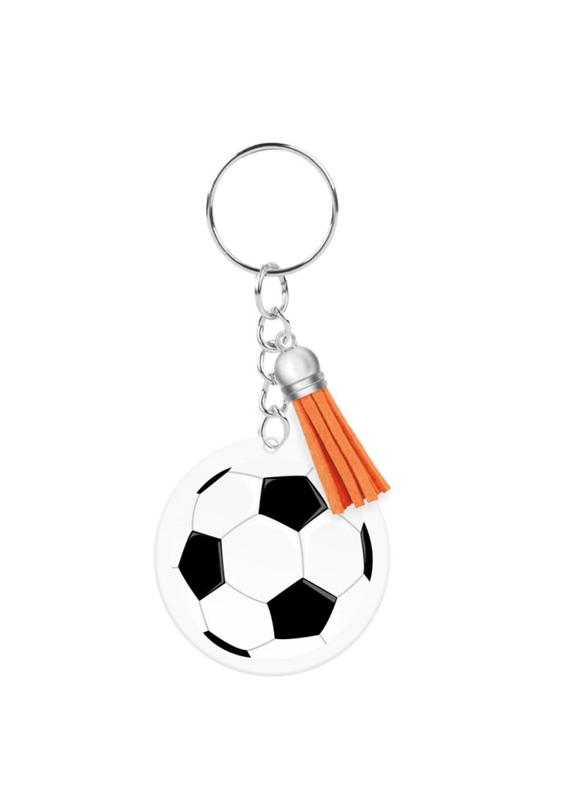 Acryl Sleutelhanger Voetbal