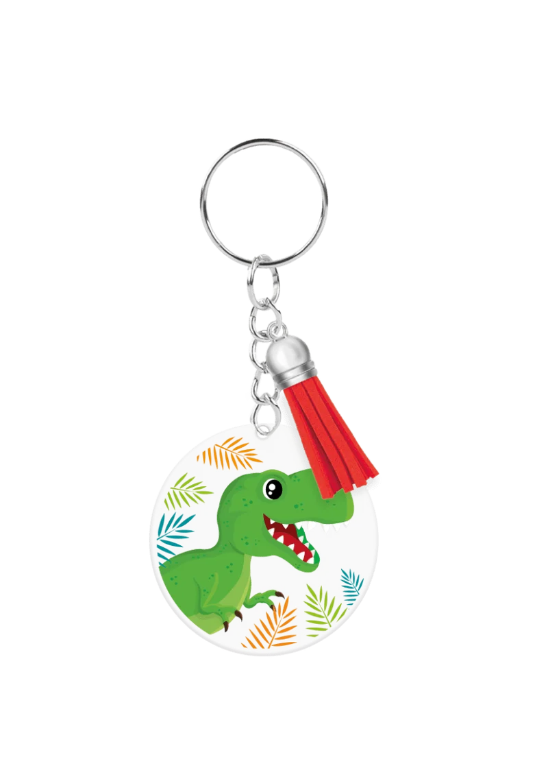 Acryl Sleutelhanger Dino
