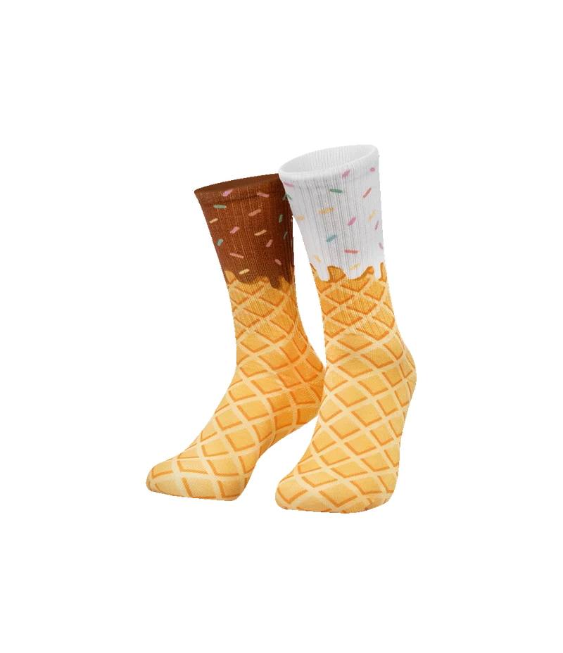 Grappige Sokken Ice Cream
