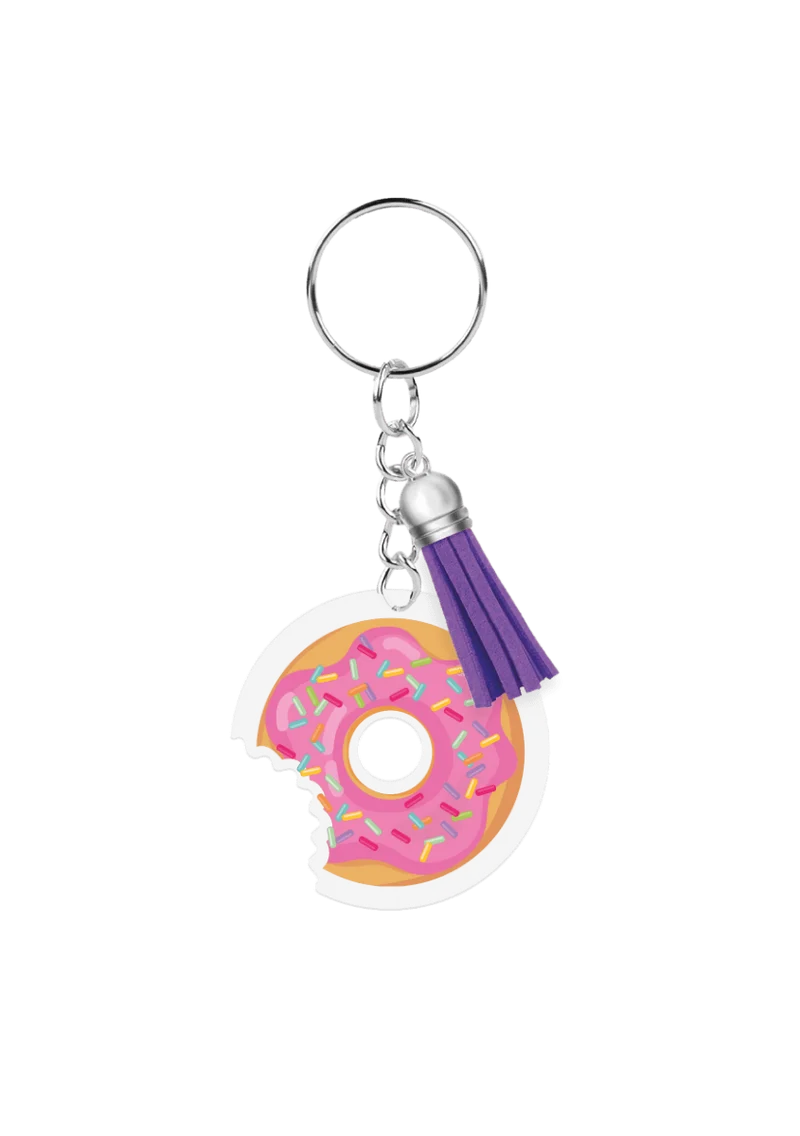 Acryl Sleutelhanger Donut