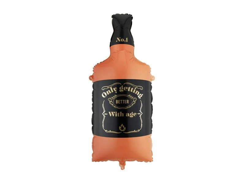 Whiskey Fles Helium Ballon 86cm Leeg