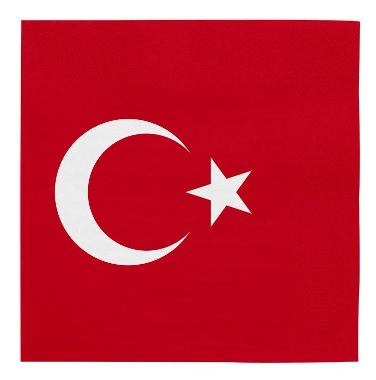 Turkije Servetten 3 Laags 33cm 20st
