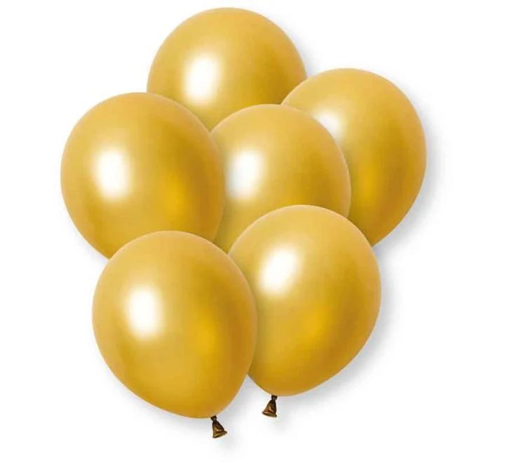 Gouden Ballonnen Latex Premium 30cm 8st