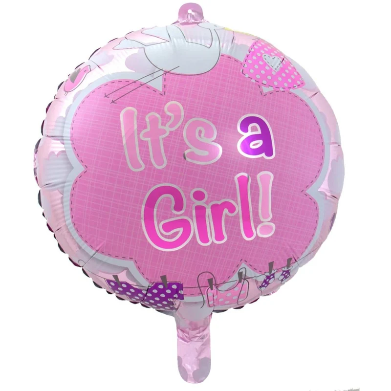Geboorte Helium Ballon It'S A Girl Leeg 43cm
