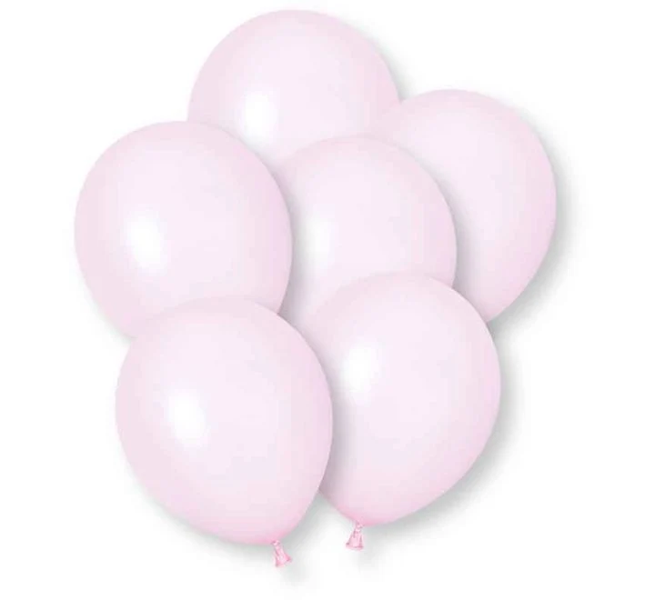 Lichtroze Ballonnen Premium Latex 30cm 10st