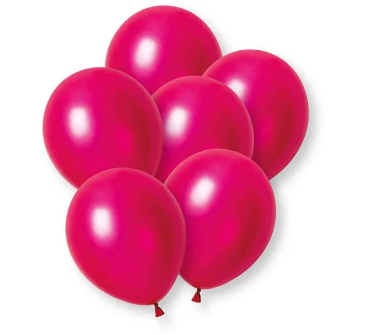 Fuchsia Ballonnen Basic Latex 30cm 8st
