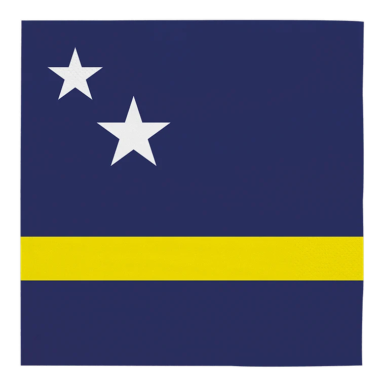 Curacao Servetten 33cm 20st