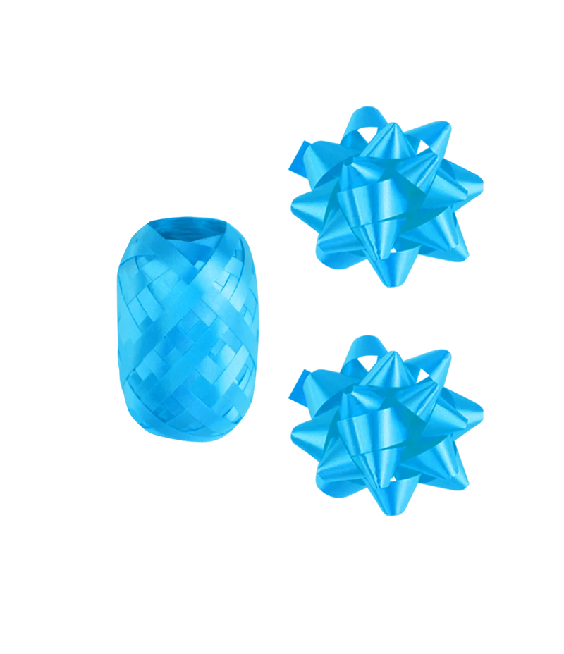 Lichtblauwe Cadeauverpakking Set 3 delig