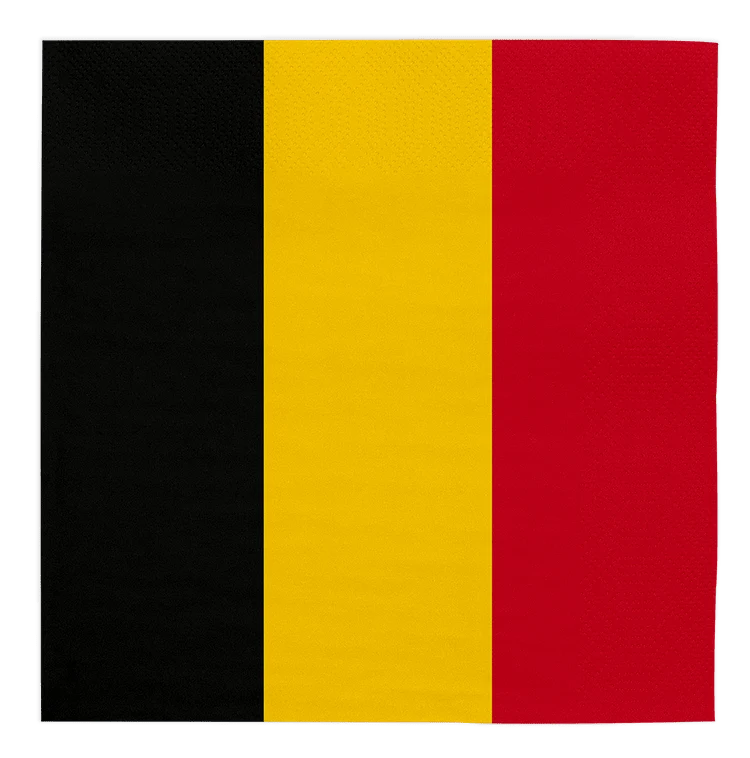Belgie Servetten 3 Laags 33cm 20st