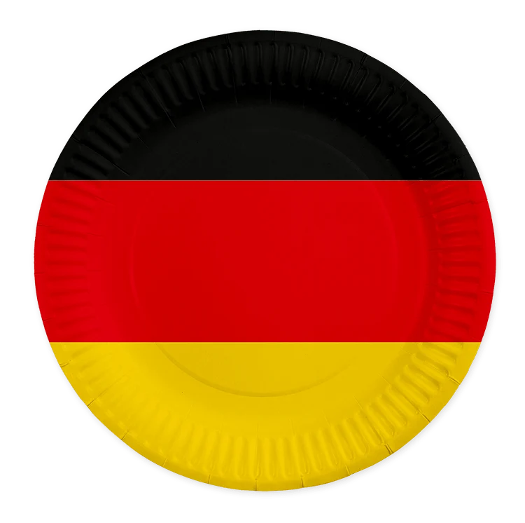 Duitsland Borden 23cm 8st