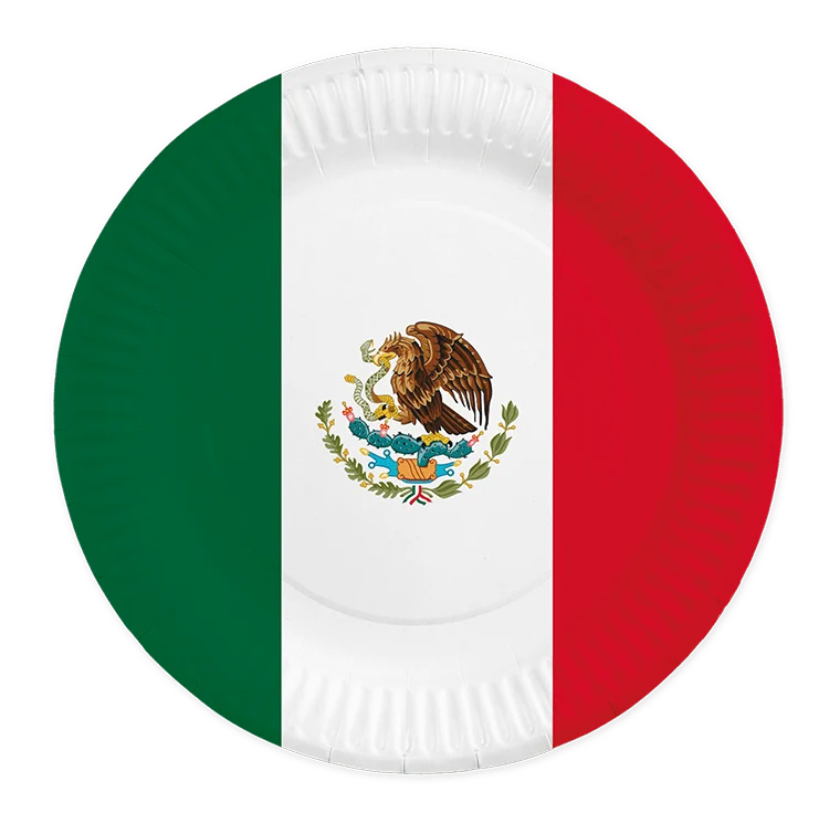 Mexico Borden 23cm 8st