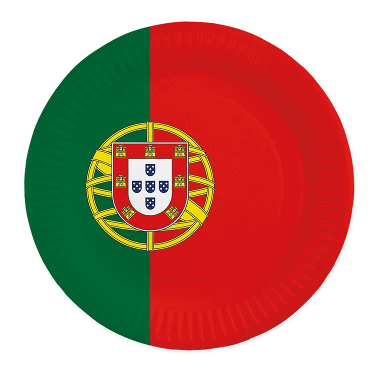 Portugal Borden 23cm 8st