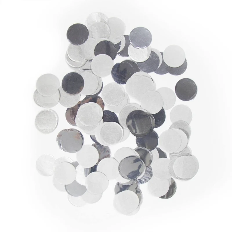 Zilveren Confetti Zak 14gr