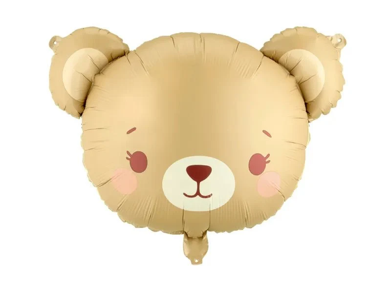 Beer Folie Ballon Bruin Leeg 56cm
