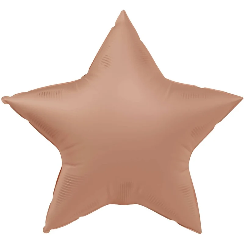 Ster Helium Ballon Roze Leeg 45cm