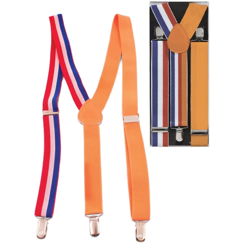 Oranje Bretels Rood Wit Blauw