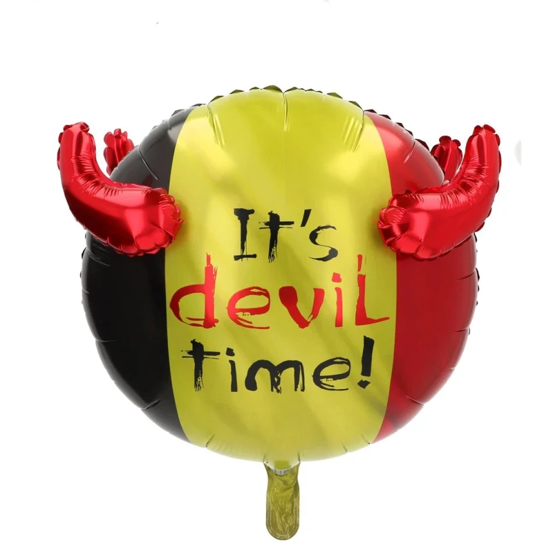Belgie Folie Ballon It'S Devil Time Leeg 56cm