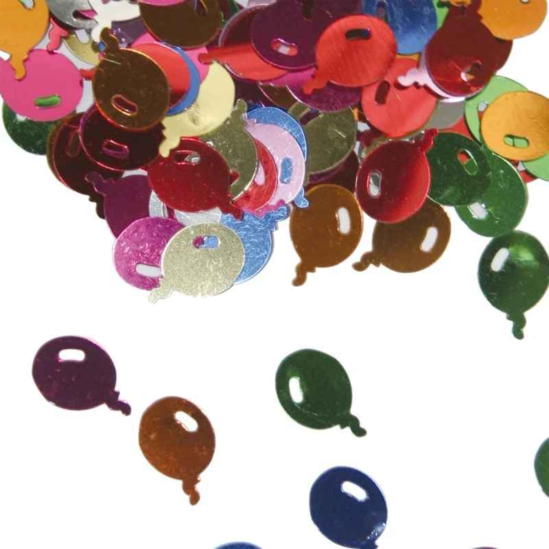 Gekleurde Tafelconfetti Ballonvorm 14gr