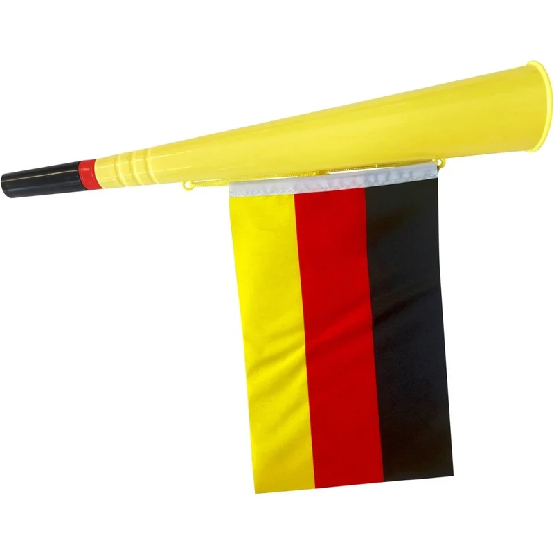 Gele Toeter Met Vlag België