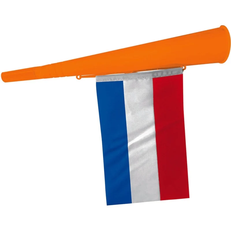 Oranje Toeter Met Nederlandse Vlag 36cm