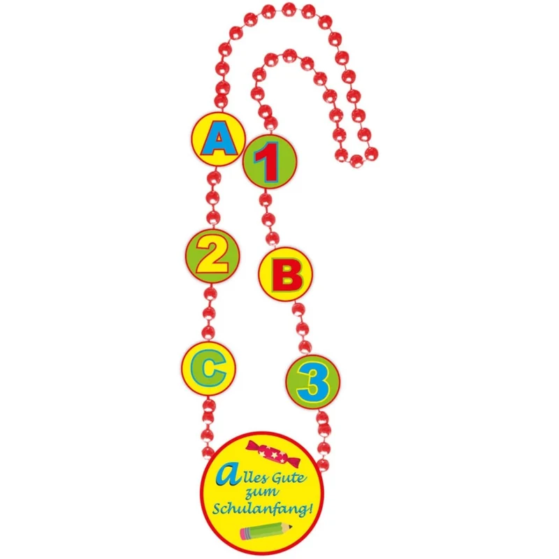 Schulanfang Ketting Gekleurd