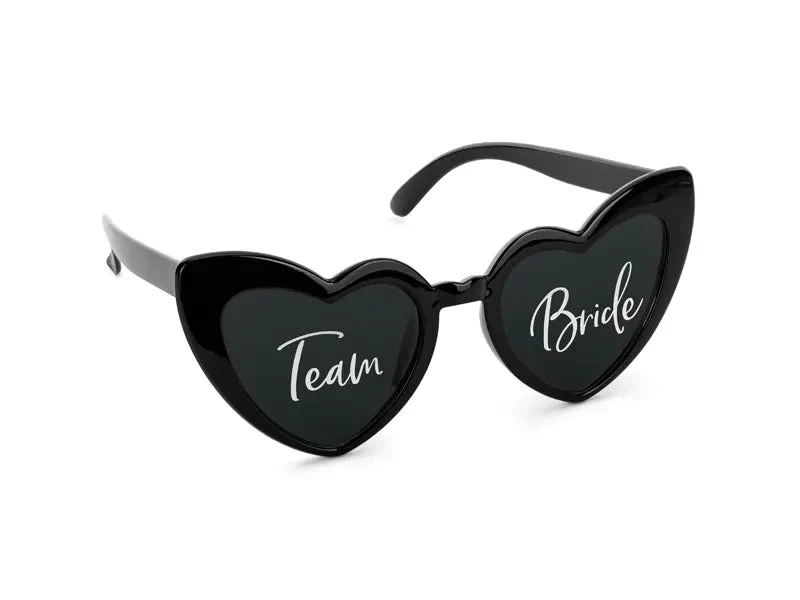 Hartjes Bril Zwart Team Brride 14,8cm