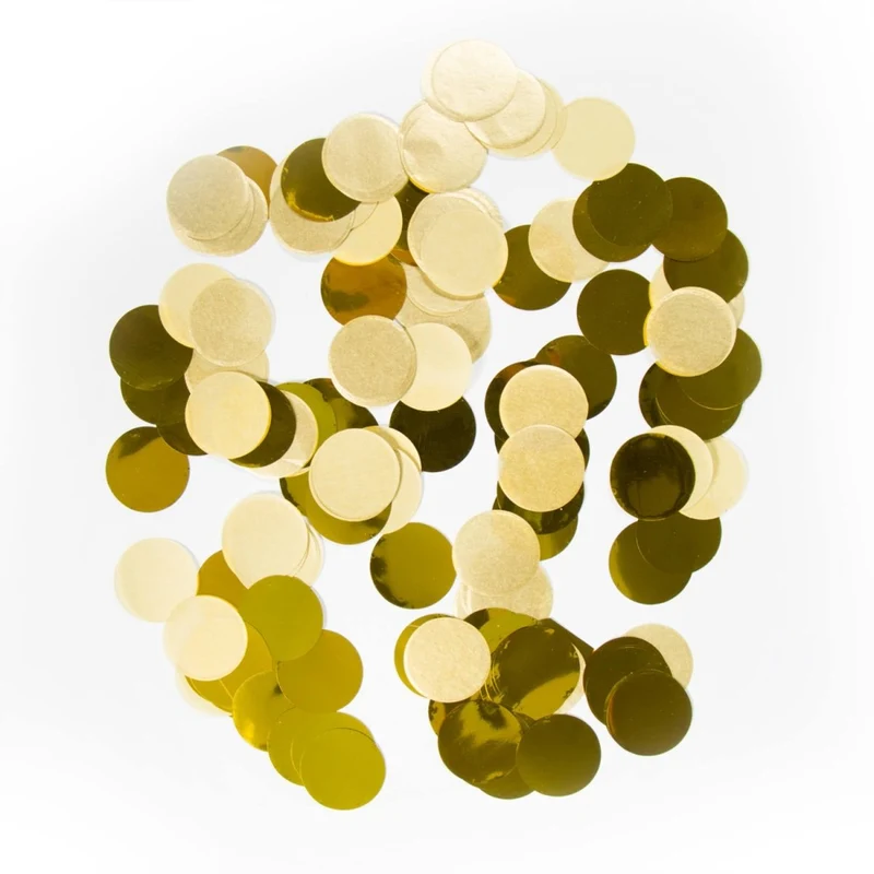 Gouden Confetti Zak 14gr