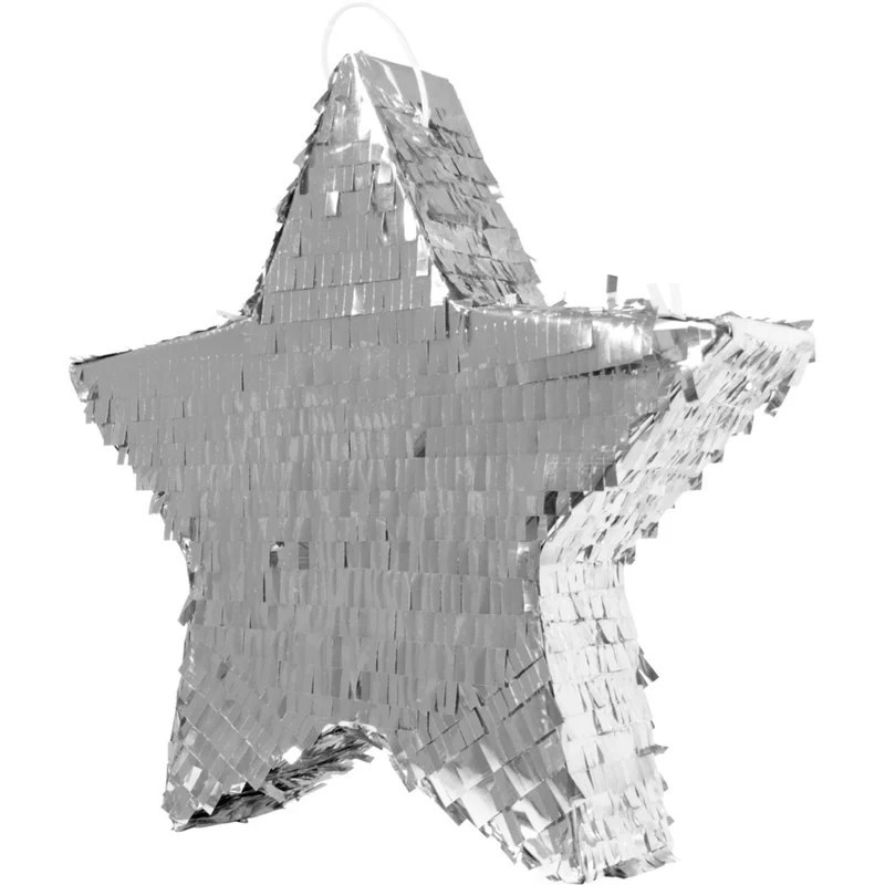 Ster Pinata Zilver 45cm