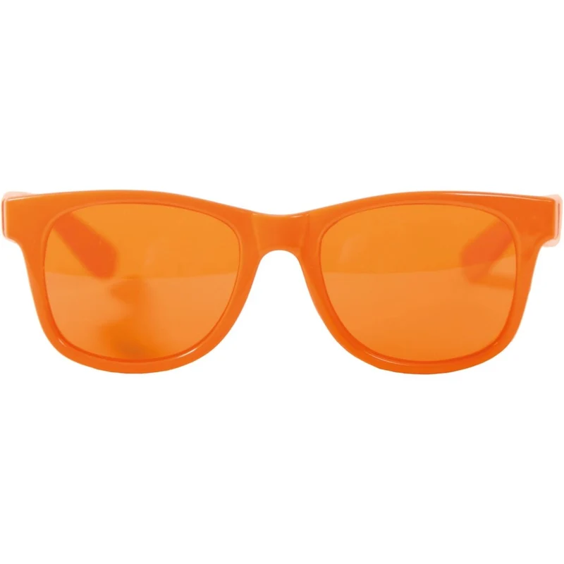 Oranje Bril Blues Brothers 15cm