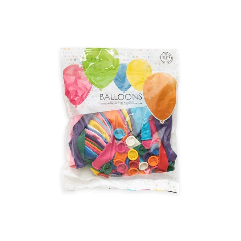 Gekleurde Ballonnen 31cm 50st