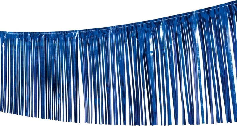 Blauwe Slinger Franje 10m