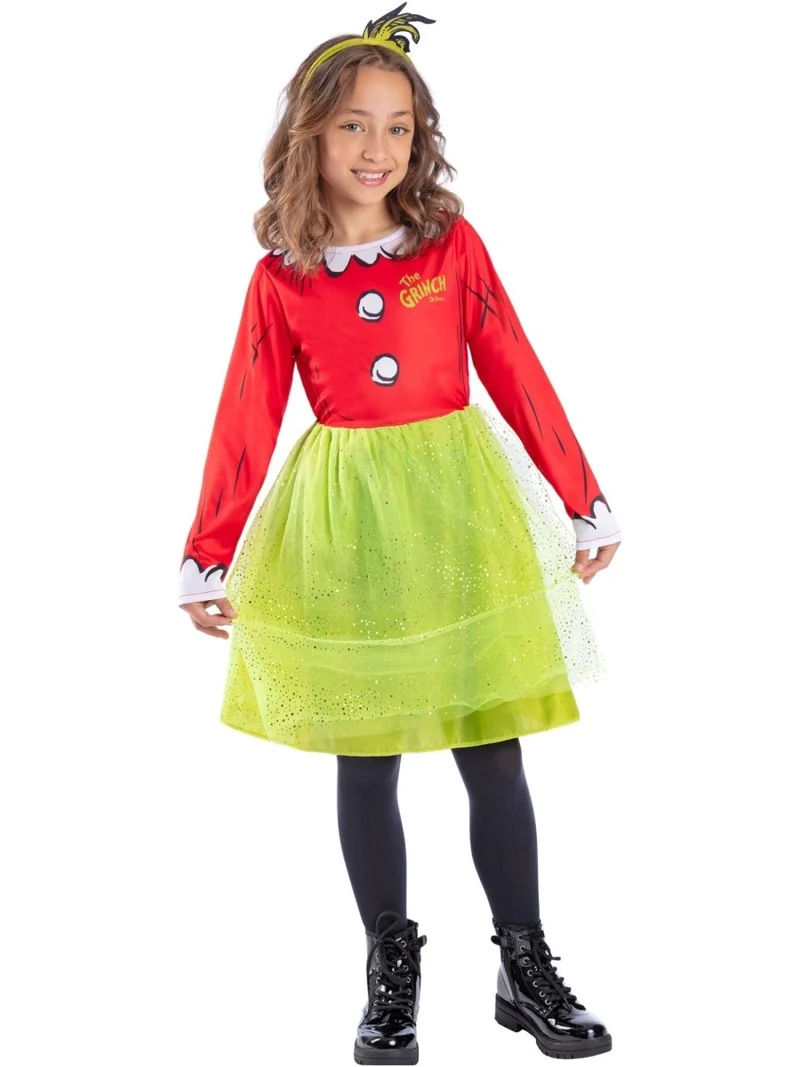 De Grinch Jurk Meisje