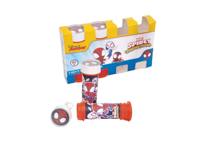 Spidey & Friends Bellenblaas 4ST 55ML