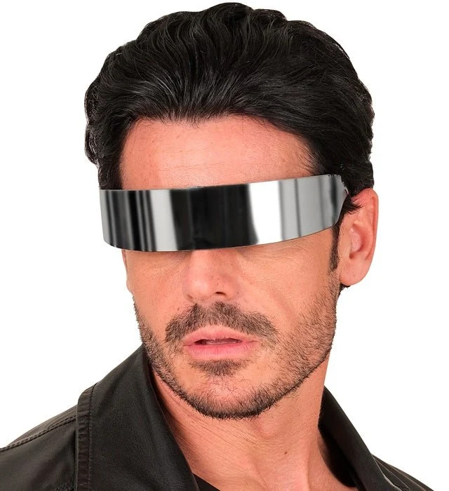Zwarte Zonnebril Spiegelglas