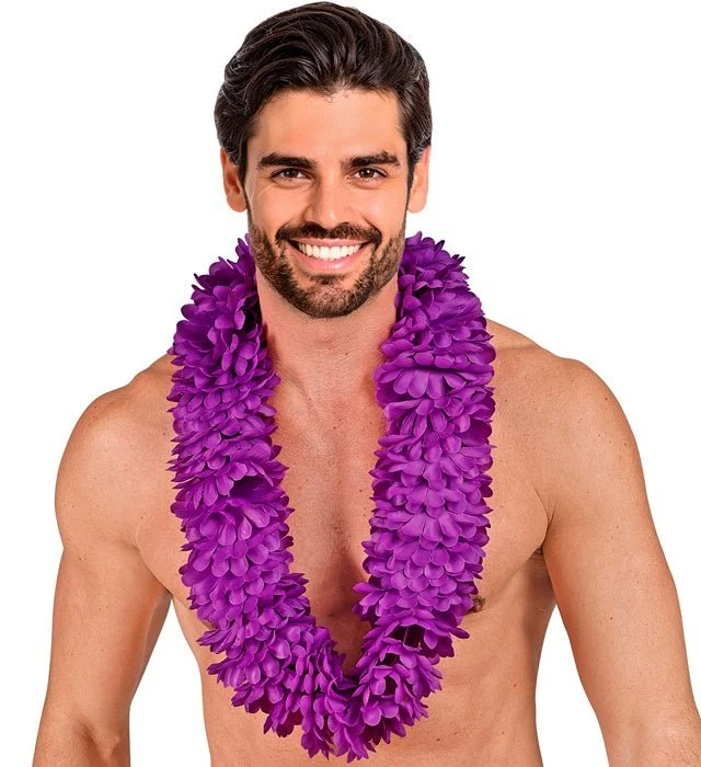 Paarse Hawaii Krans Bloemen