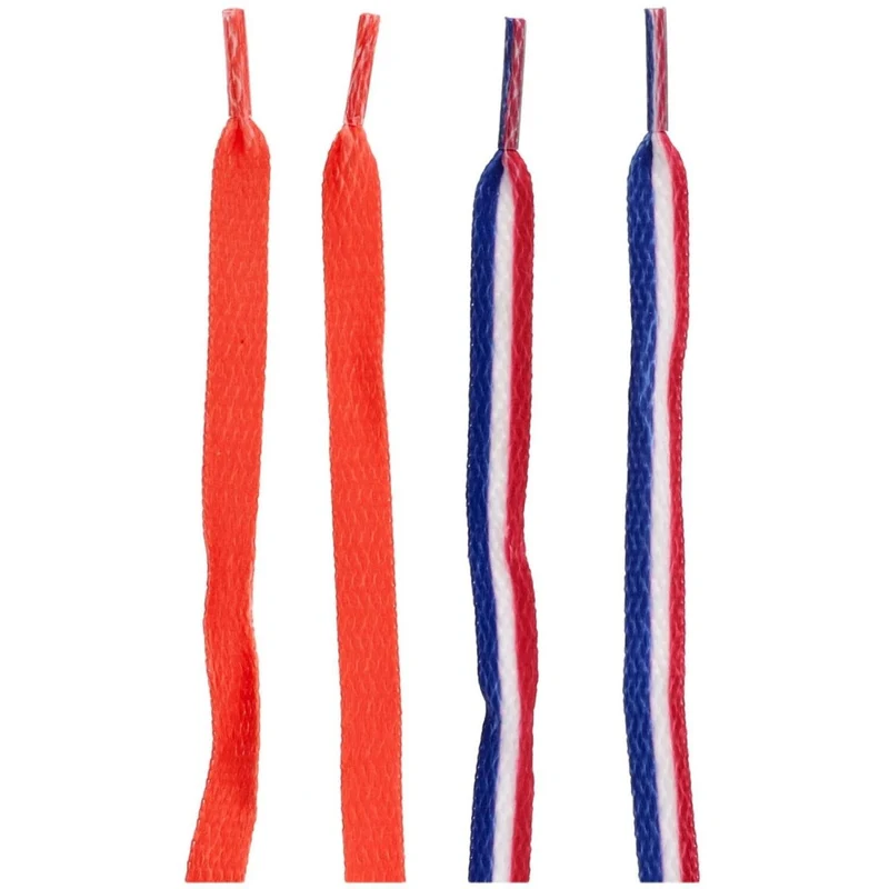 Gekleurde Veters Rood Wit Blauw Oranje Holland 91cm 2st