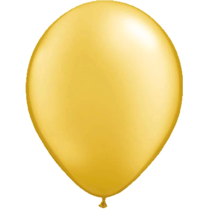 Gouden Ballonnen Metallic Latex 13cm 20st