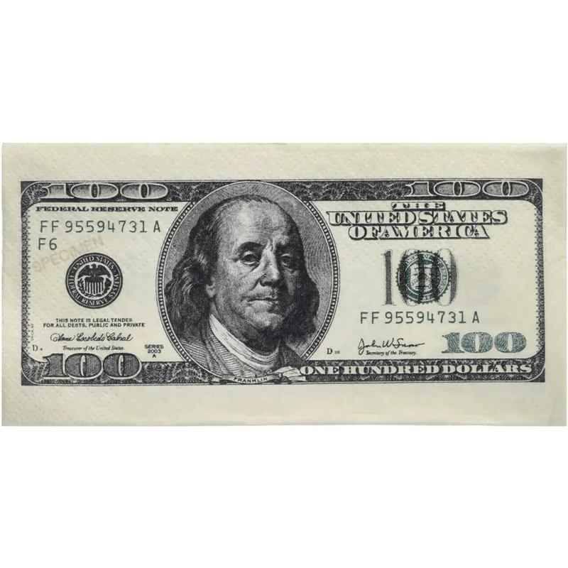 Dollars Servetten 33cm 10st