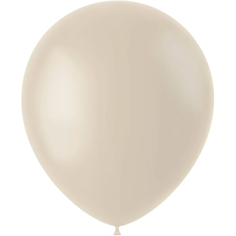 Beige Ballonnen Creamy Latte 33cm 10st