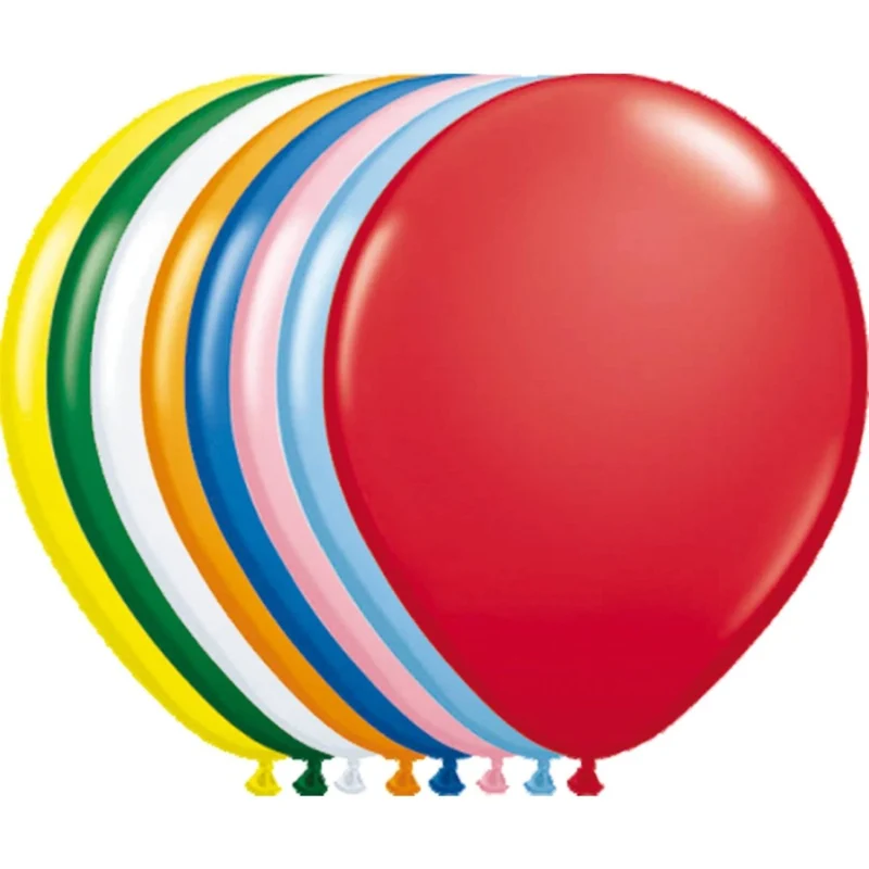 Gekleurde Ballonnen Latex Basic 30cm 10st