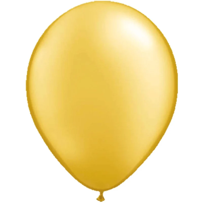 Gouden Ballonnen Metallic Basic 30cm 10st