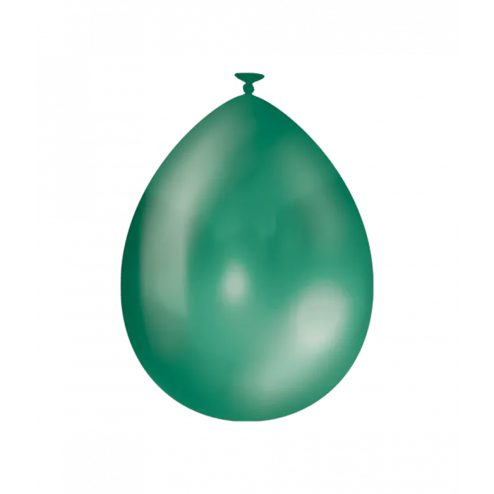 Groene Ballonnen Metallic 30cm 50st